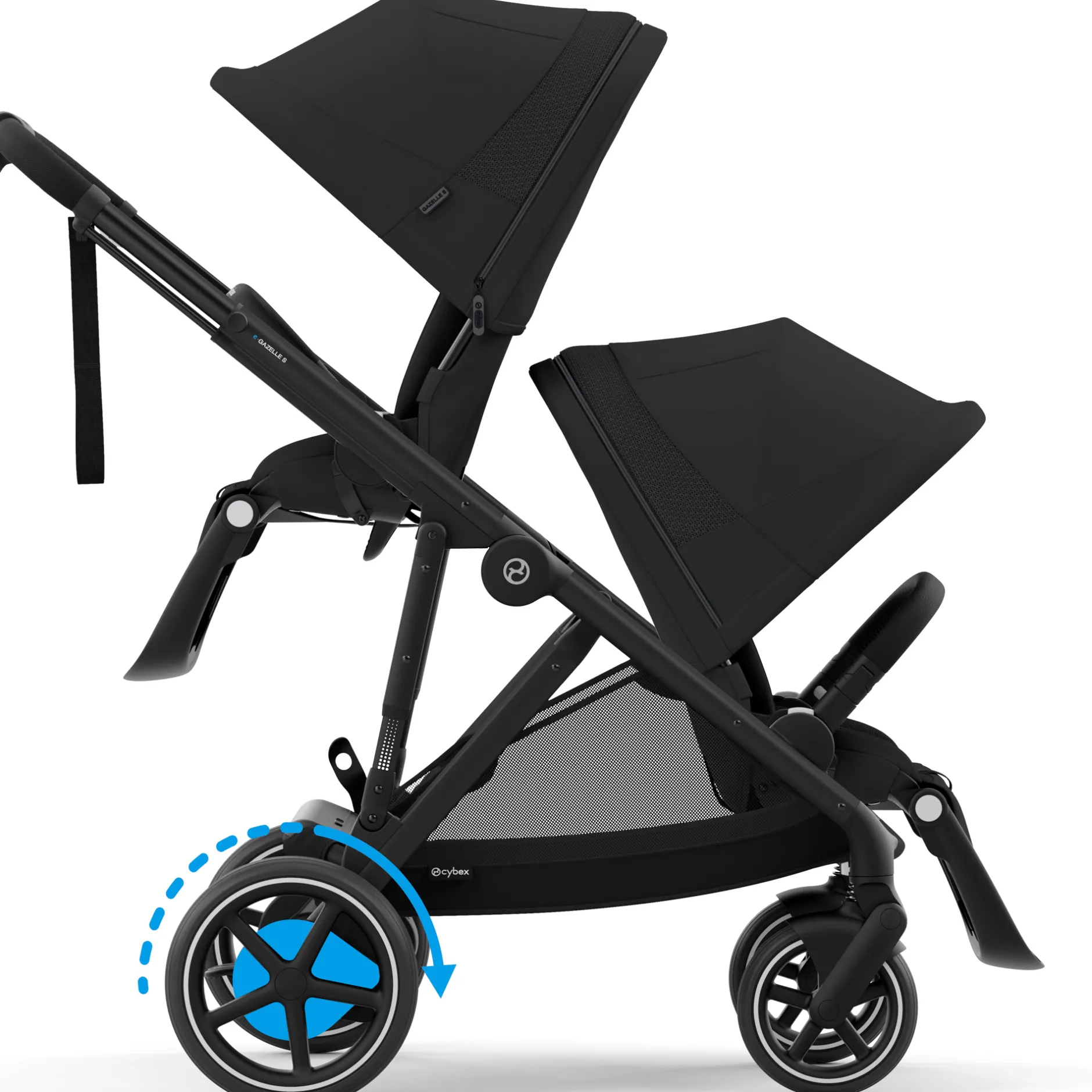 Frames Met Zit*Cybex E-Gazelle S Moon Black