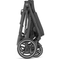 Duo Kinderwagens*Cybex Gazelle S Duo compleet Moon Black