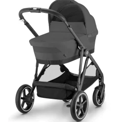 Duo Kinderwagens*Cybex Gazelle S Duo compleet Moon Black