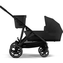 Duo Kinderwagens*Cybex Gazelle S Duo compleet Moon Black