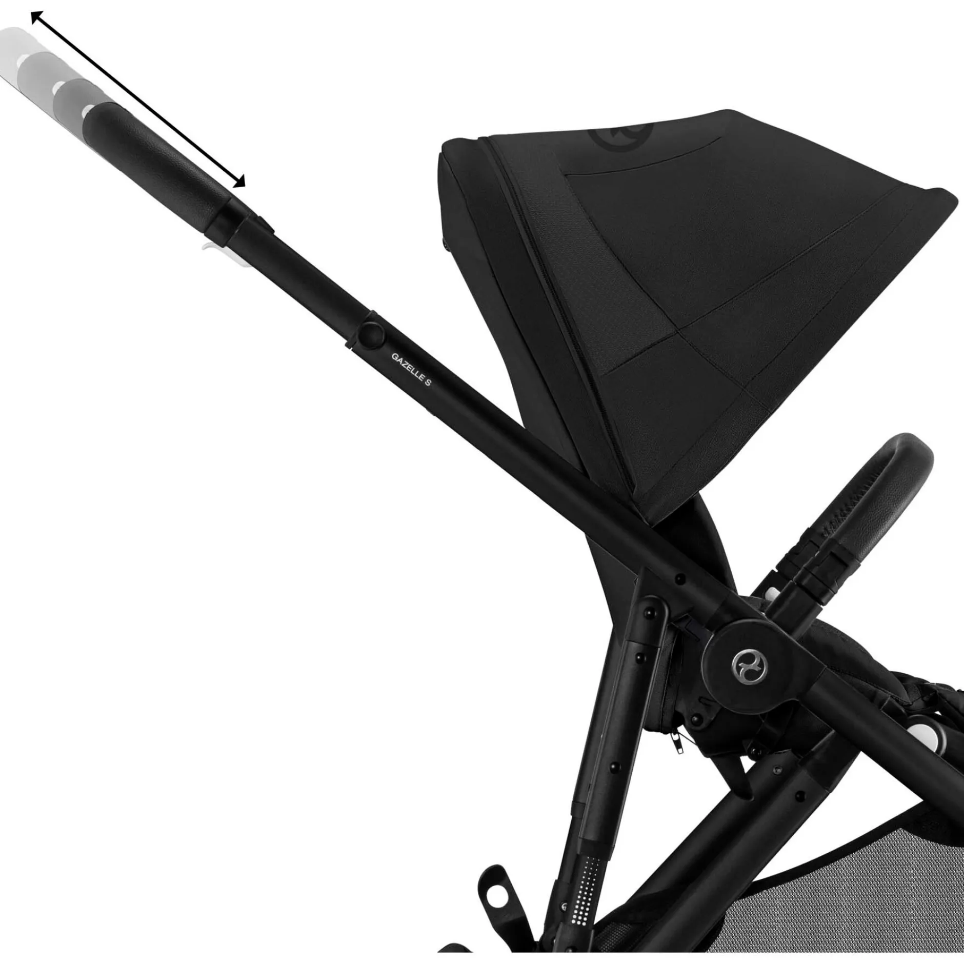 Frames Met Zit*Cybex Gazelle S Moon Black