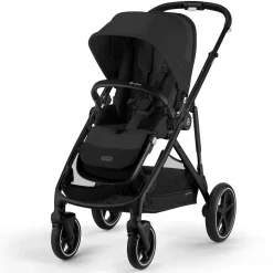 Duo Kinderwagens*Cybex Gazelle S Twin compleet Moon Black