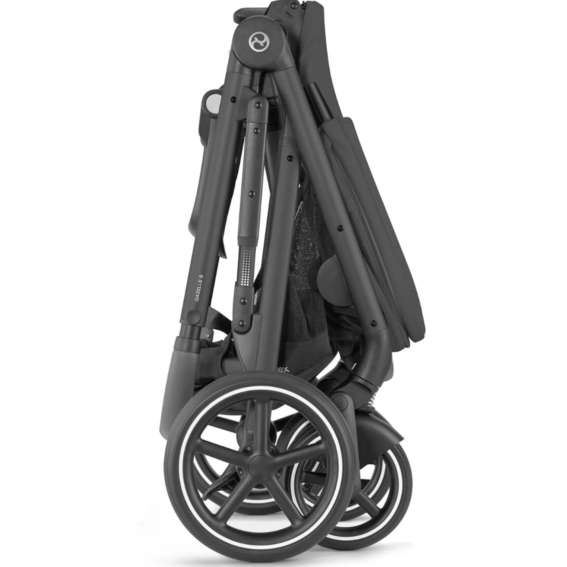 Duo Kinderwagens*Cybex Gazelle S Twin compleet Moon Black