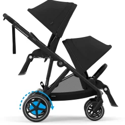 Zitjes*Cybex Gazelle S zitting Moon Black