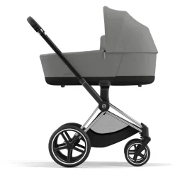 Kinderwagens*Cybex Priam4 compleet Chrome met zwarte handvatten Mirage Grey