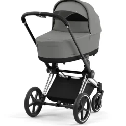 Kinderwagens*Cybex Priam4 compleet Chrome met zwarte handvatten Mirage Grey