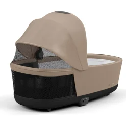 Kinderwagens*Cybex Priam4 compleet Chrome met zwarte handvatten Cozy Beige