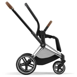Kinderwagens*Cybex Priam4 compleet Chrome met bruine handvatten Leaf Green