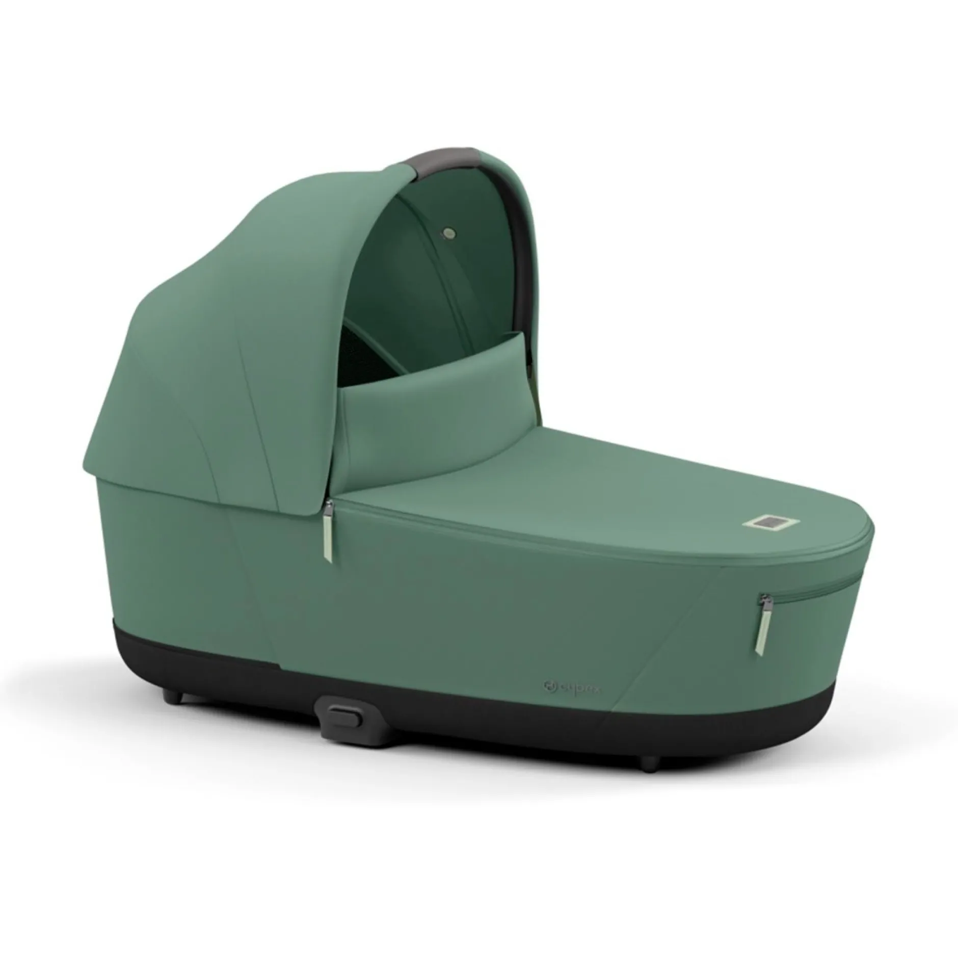 Kinderwagens*Cybex Priam4 compleet Chrome met bruine handvatten Leaf Green