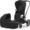 Kinderwagens*Cybex Priam4 compleet Matt Black frame Sepia Black