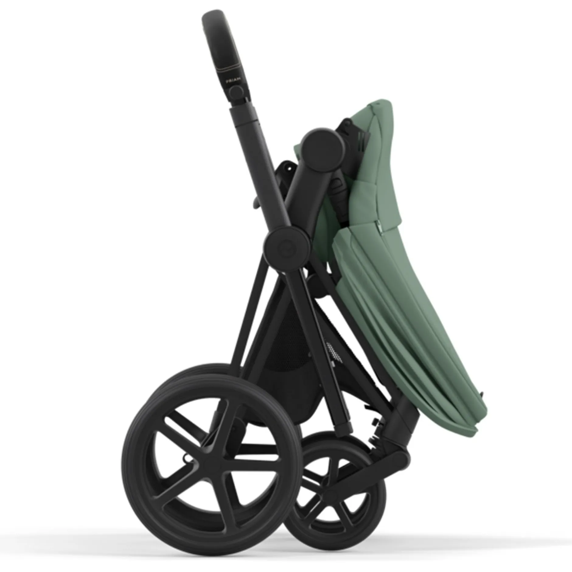 Kinderwagens*Cybex Priam4 compleet Matt Black frame Leaf Green