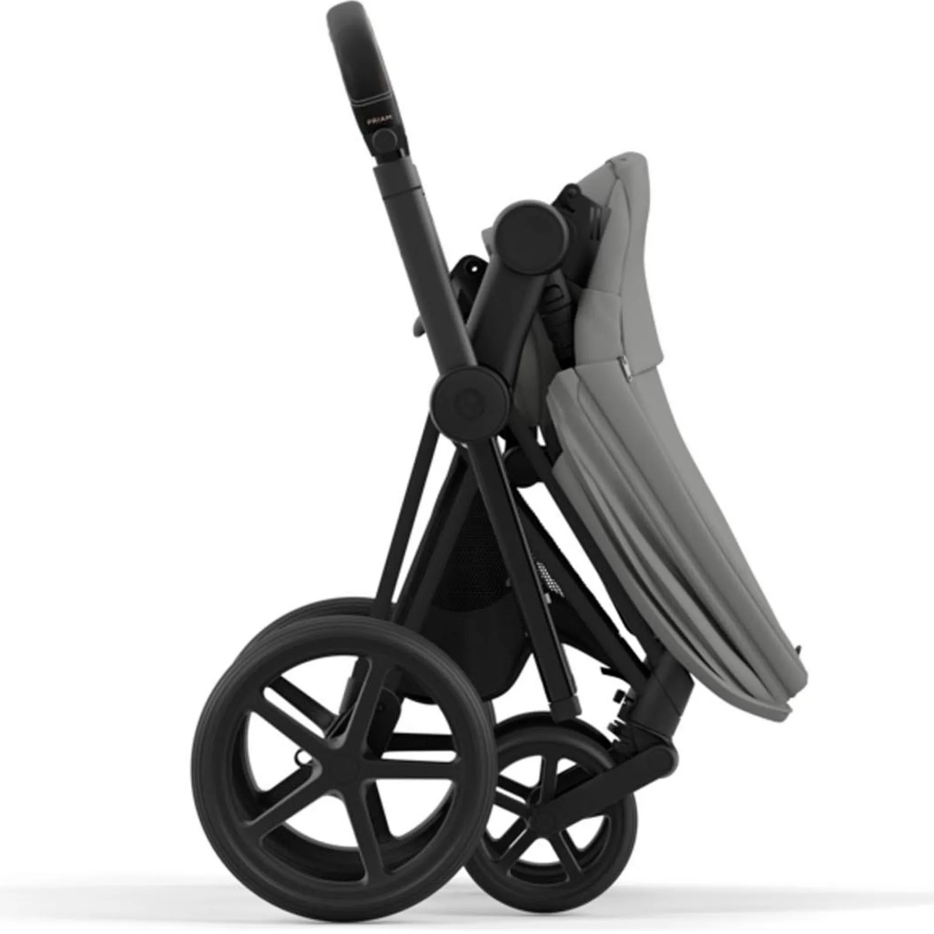 Kinderwagens*Cybex Priam4 compleet Matt Black frame Mirage Grey