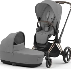 Kinderwagens*Cybex Priam4 compleet Rosegold Mirage Grey