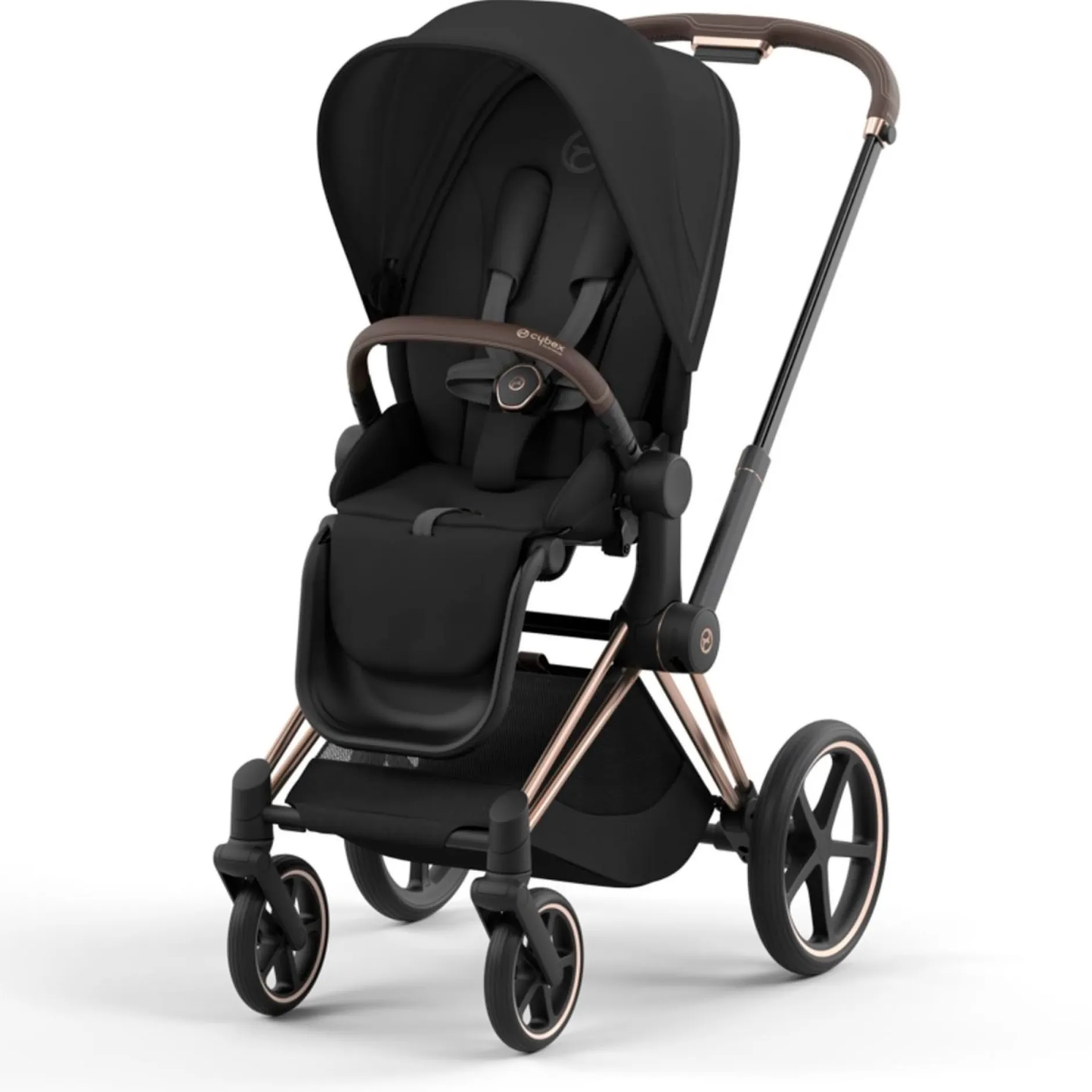 Kinderwagens*Cybex Priam4 compleet Rosegold Sepia Black