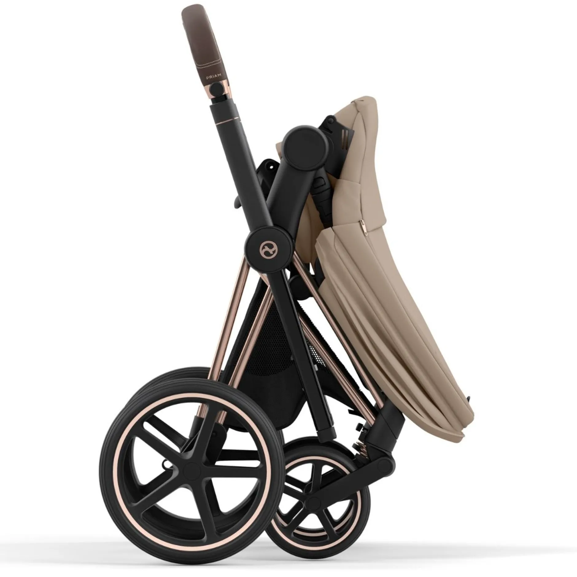 Kinderwagens*Cybex Priam4 compleet Rosegold Cozy Beige