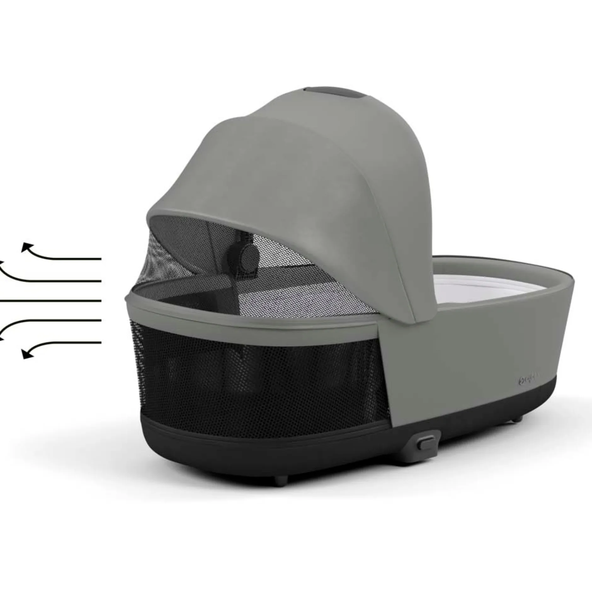 Reiswiegen*Cybex Priam4 Lux reiswieg Mirage Grey
