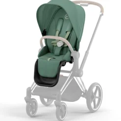 Zitjes*Cybex Priam4 zitbekleding Leaf Green