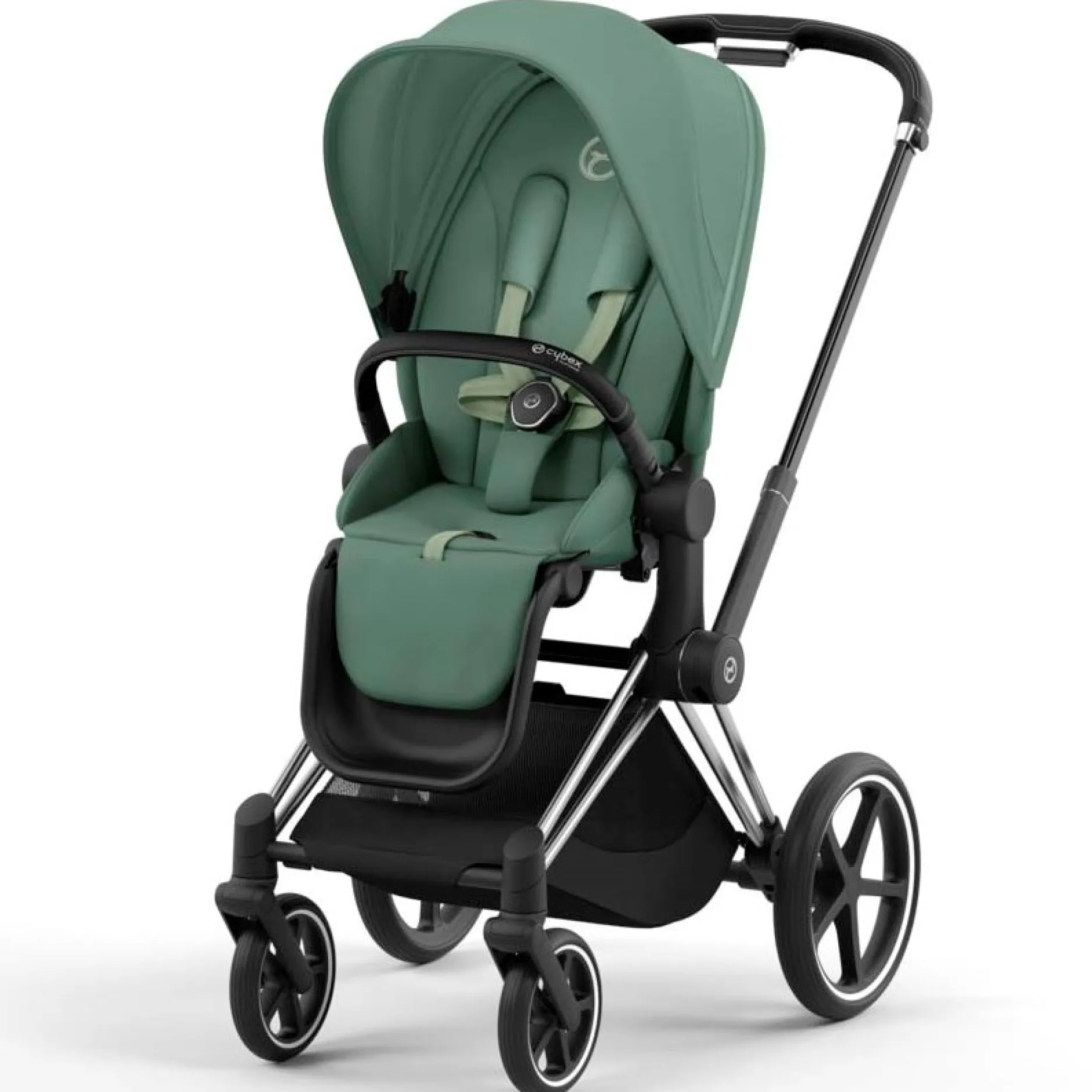 Zitjes*Cybex Priam4 zitbekleding Leaf Green