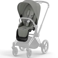 Zitjes*Cybex Priam4 zitbekleding Mirage Grey