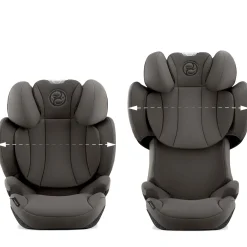 Autostoelen Groep 2/3*Cybex Solution T i-Fix Mirage Grey