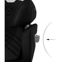 Autostoelen Groep 2/3*Cybex Solution T i-Fix Plus Sepia Black