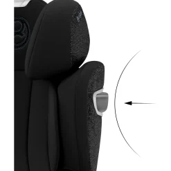 Autostoelen Groep 2/3*Cybex Solution T i-Fix Sepia Black
