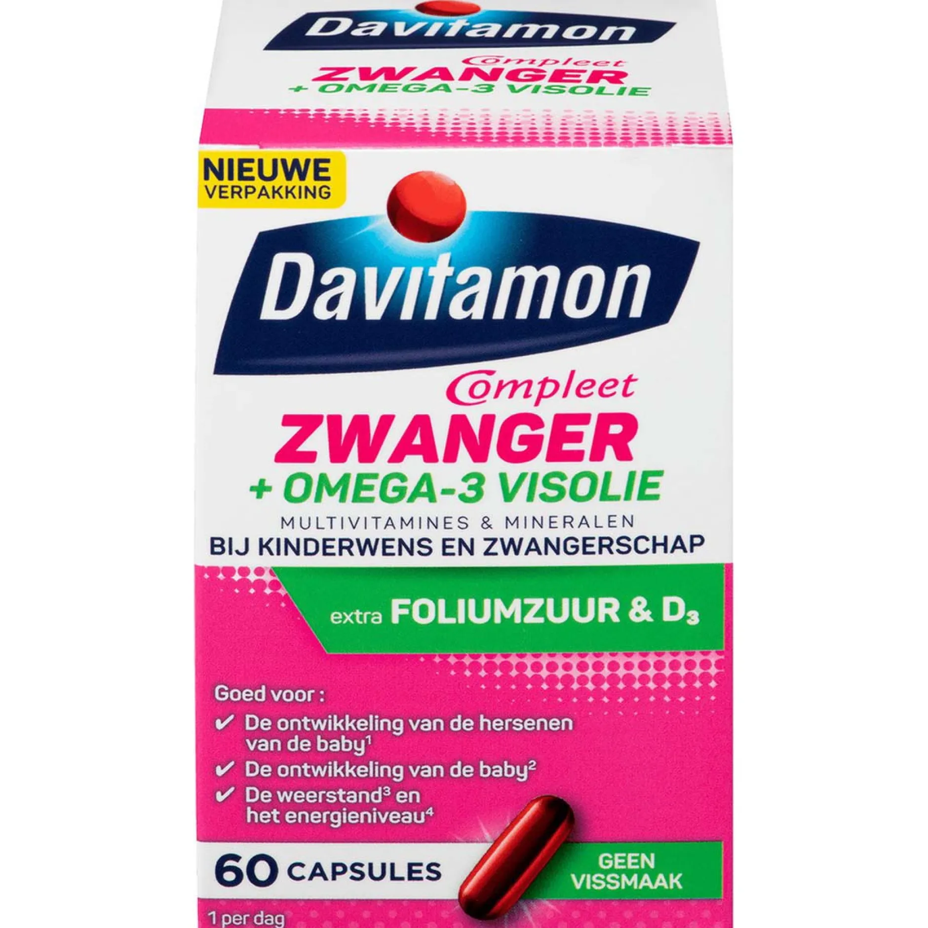 Vitamines & Medicijnen*Div. Merken Davitamon mama compleet + visolie