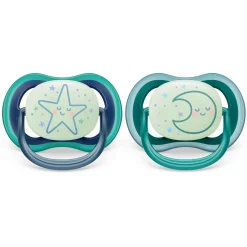 Fopspenen|Fopspenen & Accessoires*Philips Avent De Ultra Air Night 6-18mnd 2-pack Multi