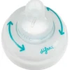 Flesjes*Difrax 1-2-3 Ring Natural smal wit