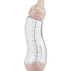 Flesjes*Difrax Anti-Colic S-babyfles glas roze