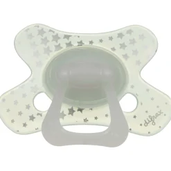 Fopspenen|Fopspenen & Accessoires*Difrax fopspeen glow in the dark 12 maanden Onbehandeld/Naturel