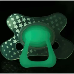 Fopspenen|Fopspenen & Accessoires*Difrax fopspeen glow in the dark 20+ maanden Onbehandeld/Naturel