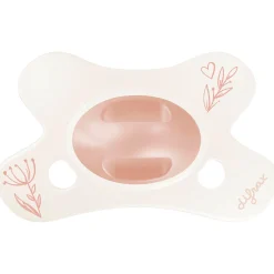 Fopspenen|Fopspenen & Accessoires*Difrax fopspeen little venture 0-6 maanden Light Pink