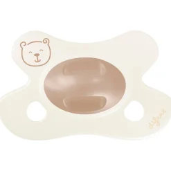 Fopspenen|Fopspenen & Accessoires*Difrax fopspeen little venture newborn Beigebrown