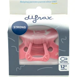 Fopspenen|Fopspenen & Accessoires*Difrax fopspeen Natural Pure 12+ maanden Pink
