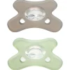 Fopspenen|Fopspenen & Accessoires*Difrax Fopspeen natural siliconen 6-12M Stonegrey