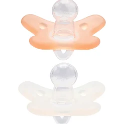Fopspenen|Fopspenen & Accessoires*Difrax Fopspeen natural siliconen 0-6M Blossom Pink