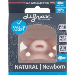 Fopspenen|Fopspenen & Accessoires*Difrax fopspeen Pure newborn Pink
