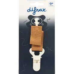 Speenkoorden|Fopspenen & Accessoires*Difrax fopspeenkoord bruin