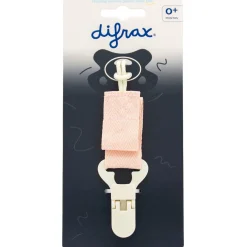 Speenkoorden|Fopspenen & Accessoires*Difrax fopspeenkoord roze