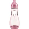 Flesjes*Difrax handgreep fles 240ml roze