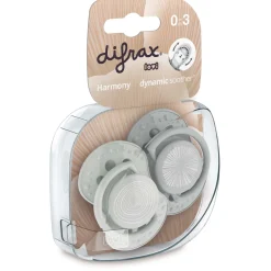 Fopspenen|Fopspenen & Accessoires*Difrax Lovi Fopspeen 0-3M Harmony Grey