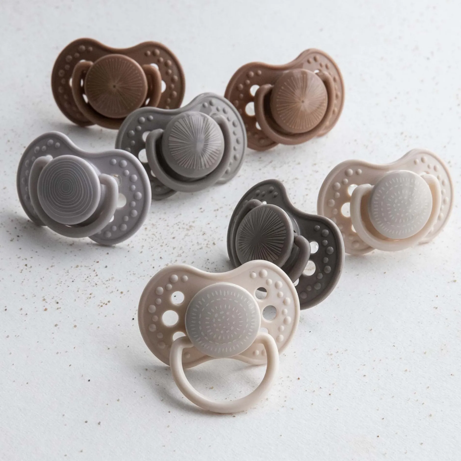 Fopspenen|Fopspenen & Accessoires*Difrax Lovi Fopspeen 0-3M Harmony Grey