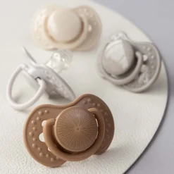 Fopspenen|Fopspenen & Accessoires*Difrax Lovi Fopspeen 0-3M Harmony Beigebrown