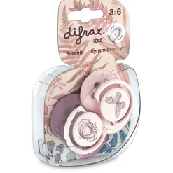 Fopspenen|Fopspenen & Accessoires*Difrax Lovi Fopspeen 3-6M Harmony Pink