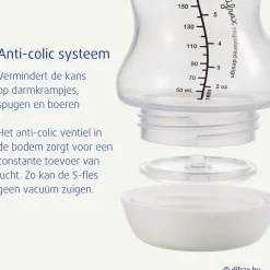 Flesjes*Difrax papfles XL transparant