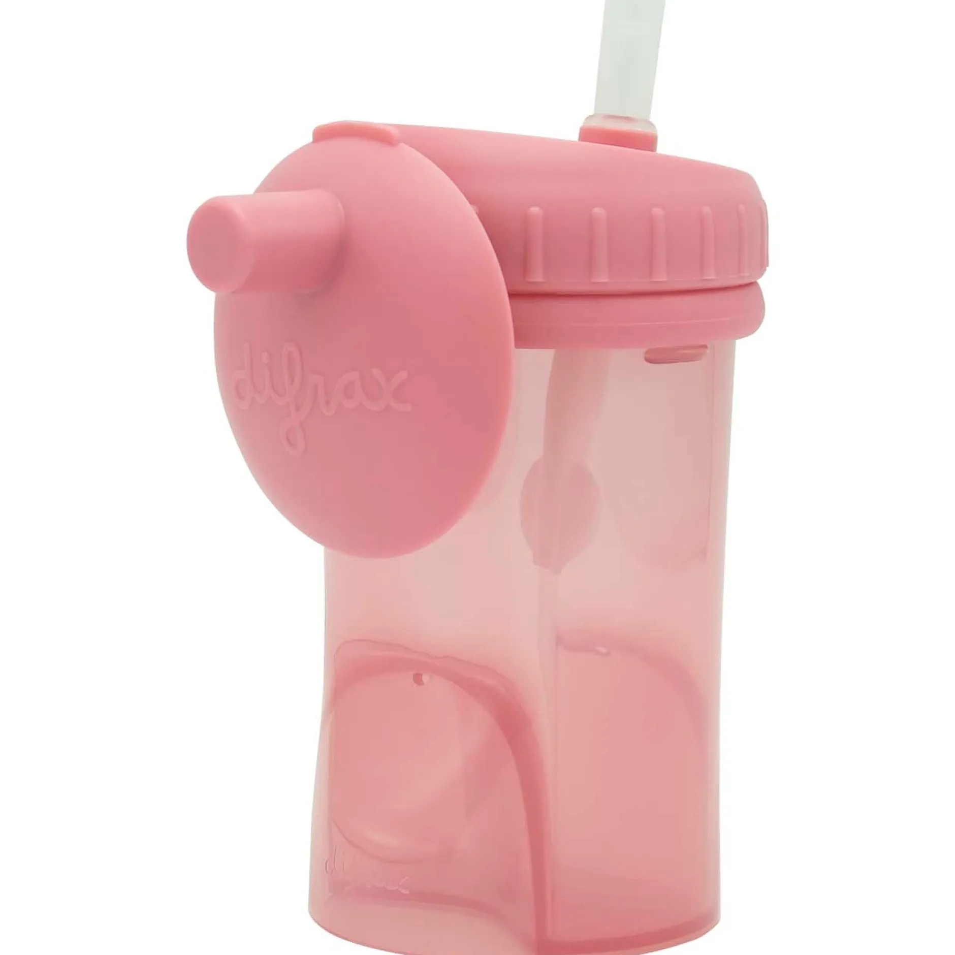 Drinkbekers*Difrax rietjesbeker roze