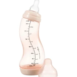 Flesjes*Difrax S-fles Anti-colic - natural 250ml roze