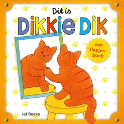 Kinderboeken*DikkieDik Dit is Dikkie Dik flapjesboek Multi