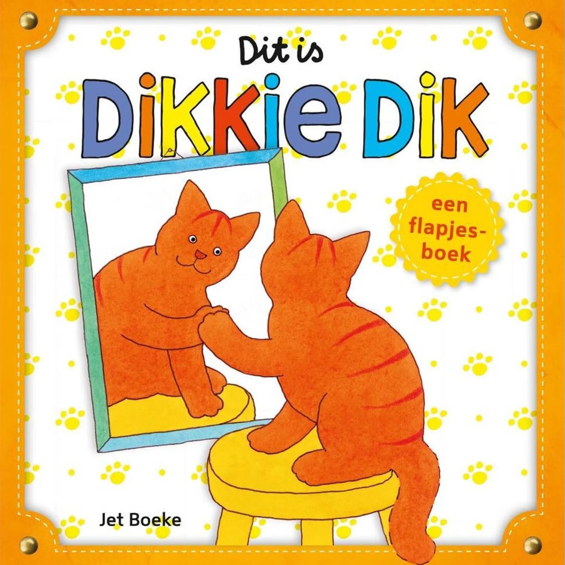 Kinderboeken*DikkieDik Dit is Dikkie Dik flapjesboek Multi